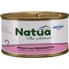 Natua KIT 12x Natua Natural Jelly Pollo e Prosciutto per Gatti - 85 g, 12 pezzi - PREZZO A CONFEZIONE