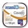 Forza10 Solo Diet Cavallo Umido per Cani - 100 g, Singola