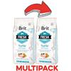 Brit Care KIT 2x Brit Fresh Pesce e Zucca Large Breed Adult per Cani - 2.5 Kg, 2 pezzi - PREZZO A CONFEZIONE