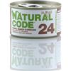 Natural Code KIT 12x Natural Code Jelly Tonno Manzo e Verdure per Gatti 85gr - 85 g, 12 pezzi - PREZZO A CONFEZIONE