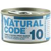 Natural Code Tonno e Pesce Bianco per Gatti 85gr - 85 g, 12 pezzi