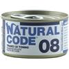 Natural Code Tranci di Tonno per Gatti 85gr - 85 g, Singola