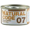 Natural Code Pollo e Manzo per Gatti 85gr - 85 g, Singola