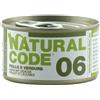 Natural Code Pollo e Verdure per Gatti 85gr - 85 g, Singola