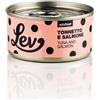 Natural Code Lev al Tonnetto e Salmone in Lattina per Gatti - 70 g, Singola