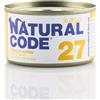 Natural Code Jelly Tonno e Surimi per Gatti 85gr - 85 g, Singola