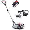 IKRA tosaerba a una mano ICHM 20 con funzione mulching, per prati di piccole 50 m², incl. batteria e caricabatteria