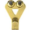 OOK 50616 - Ganci professionali per quadri, per opere d'arte, imbottiti, in ottone, riutilizzabili, 22,7 kg (set da 10)