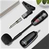 Microfono per Strumenti UHF, Microfono per Sassofono, Ricevitore E