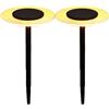LUMI JARDIN 2 fari solari da attaccare H35cm 2x UFO