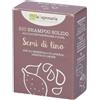Shampoo LA Saponaria La Saponaria Doccia shampoo solido ai Semi di lino 100 g Detergente