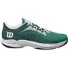 Wilson Hurakn PRO, Tennis Shoe Uomo, Evergreen/White/Black, 40 2/3 EU