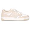 NEW BALANCE 480 Sneaker In Pelle Beige Bianco - Donna - Beige Bianco