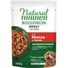 TRAINER NATURAL CANE UMIDO MINI SMALL & TOY ADULT BOCCONCINI CON MANZO E CAROTE 100 G BUSTINA