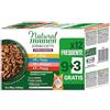 TRAINER NATURAL GATTO ADULTO STERILIZZATO UMIDO STRACCETTI CON POLLO 3 X 85 G TONNO 3 X 85 G SALMONE 3 X 85 G MANZO 3 X 85 G