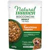 TRAINER NATURAL CANE UMIDO MINI SMALL & TOY ADULT BOCCONCINI CON TACCHINO E FAGIOLINI 100 G BUSTINA