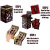 YUME TOYS JJK Cursed Capsules Display (12) Mini Figura Yume