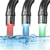 ZYTC Sensore di temperatura a 3 colori gradiente LED Light Kitchen bagno rubinetto acqua soffione doccia bambini lavarsi le mani più LED Aeratore rubinetto di ricambio per cucina, lavello(1 PC)