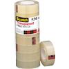 Scotch Nastro Adesivo Trasparente 550-8 Rotoli - 19mm x 33m - Nastro Trasparente Multiuso Ideale per Casa, Ufficio e Scuola