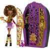 Monster High Segreti da Brivido - Clawdeen Wolf I Misteri di Hauntlywood, bambola con abiti, guardaroba e 19 accessori glamour a sorpresa inclusi, giocattolo per bambini, 4+ anni, JBG80