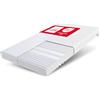 FDM COMFORT DUO Materasso Singolo 80x200 cm Schiuma di Memoria Alto 12 cm Grado di Rigidità H3 e H4 Materasso a Due Lati 7 Zone di Comfort Rivestimento Lavabile OEKO-TEX Anallergic