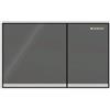 Geberit Placca Geberit Omega60 Square Vetro Lava / Cromato Lucido | 115.081.JK.1 Cromato Lucido