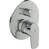 Ideal Standard - Ceraflex, Miscelatore monocomando ad incasso per vasca o doccia, Cromato