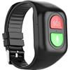 Niceminiwall 4G GPS Smart Watch con rilevamento di caduta chiamata SOS Frequenza cardiaca Monitor della pressione sanguigna Comunicazione bidirezionale Recinzione elettronica per anziani