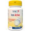 LongLife® Iron Active | Ferro Micronizzato e Microincapsulato | con Vitamina C | Tollerabilità gastrica | Ricarica e riduzione stanchezza | 2 mesi di trattamento | Vegano e senza glutine