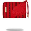 Sprayground Portafoglio Sprayground rosso reverse sip 2.0 zip-out wallet