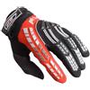 Pilot Guanti da moto per bambini Pilot nero/rosso Dimensione: 3, 3