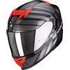 Scorpion Casco integrale Scorpion EXO-520 AIR Shade nero-grigio-rosso, L