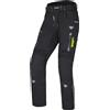 RSA Pantaloni da moto RSA Greby 2 da donna nero-giallo fluo, L