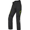 RSA Pantaloni da moto da donna RSA Bolt Nero-Bianco-Giallo Fluo, XS