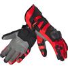 Rebelhorn Guanti moto Rebelhorn Fighter nero-rosso fluo Saldi, M