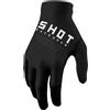 Shot Guanti da motocross per bambini Shot Raw Kid nero Saldi Dimensione: 8/9, 8/9