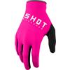 Shot Guanti da motocross per bambini Shot Raw Kid rosa Saldi Dimensione: 10/11, 10/11