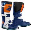 Shot Stivali moto da bambino Shot Race 2 blu-bianco-arancio, 34