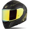 Cassida Casco moto Cassida Integral GT 2.1 Flash nero-oro-grigio, 2XL