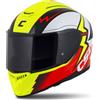 Cassida Casco moto integrale Cassida Integral GT 2.1 Flash giallo fluo-rosso-nero-bianco, M