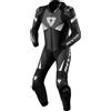 Revit Tuta da moto monopezzo Revit Argon 2 in bianco e nero, 50