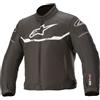 Alpinestars T-SP S Giacca da moto impermeabile per bambini nera e bianca Saldi Dimensione: 120, 120