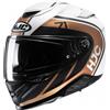 HJC Casco moto integrale HJC RPHA 71 Mapos MC9SF nero-marrone-bianco Saldi, L