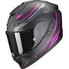 Scorpion Casco moto integrale Scorpion EXO-1400 EVO Carbon Air Kydra nero-rosa, XS