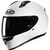 HJC Casco moto integrale HJC C10 Solid bianco, S