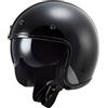 LS2 Casco moto aperto LS2 OF601 Bob II Solid nero opaco, M