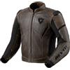 Revit Giacca da moto in pelle Revit Parallax marrone, 46