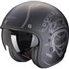 Scorpion Casco moto aperto Scorpion Belfast Evo ROMEO nero-argento opaco, L