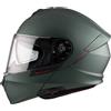MT Helmets Casco moto apribile MT Genesis SV Solid A6 verde opaco, XS