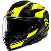 HJC Casco moto integrale HJC RPHA 71 Carbon Hamil MC3H nero-giallo, M